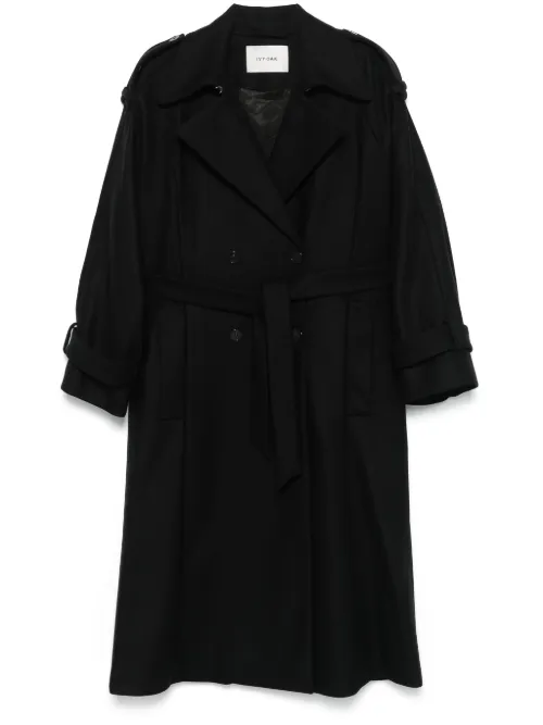 IVY OAK trench Caroline Ann - Noir - IVY OAK - Modalova