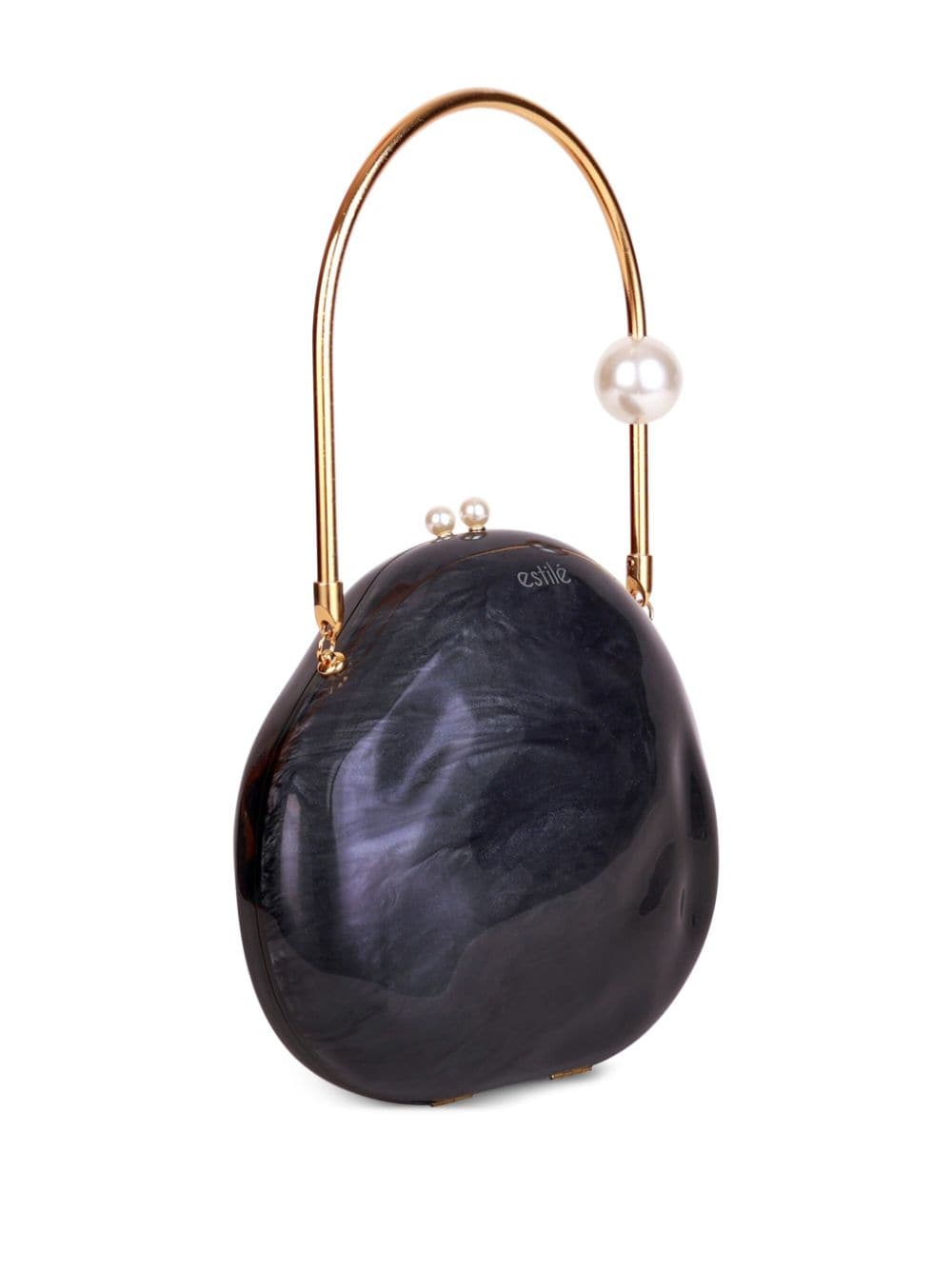 ESTILÉ The Pebble Drop mini bag - Zwart