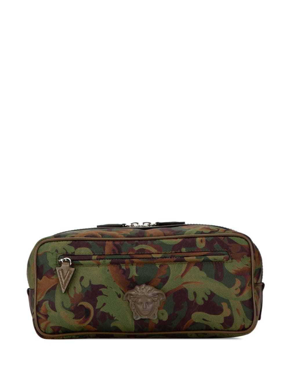 Versace Pre-Owned 2010-2024 Medusa Camouflage Print clutch bag - Verde