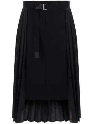 Sacai プリーツスカート通販 - FARFETCH