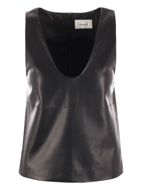 Saint Laurent leather top