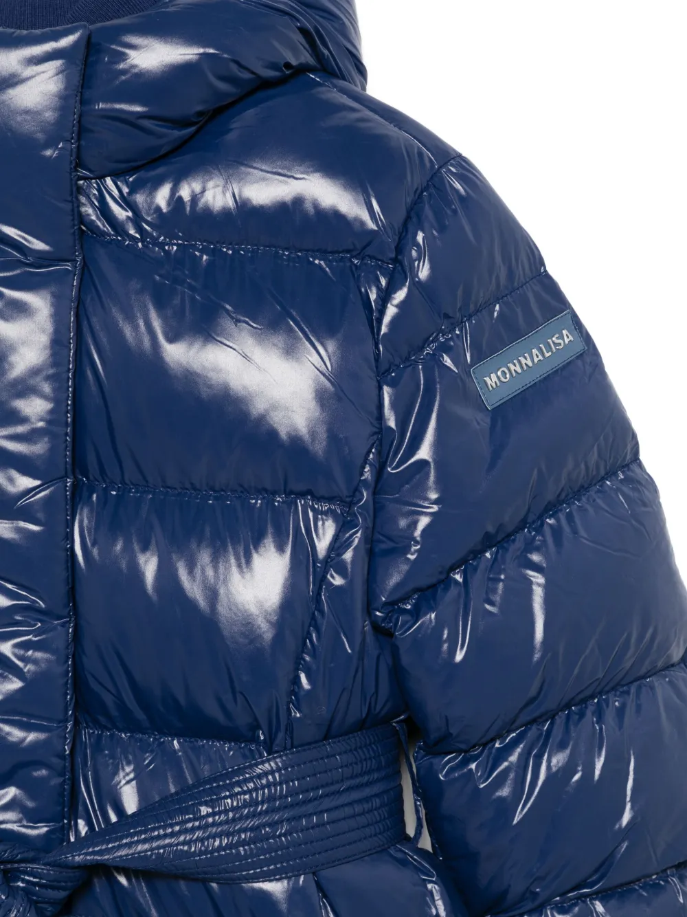 Monnalisa Gewatteerde jas Blauw