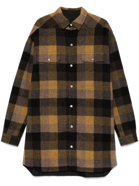 Rick Owens checked shirt