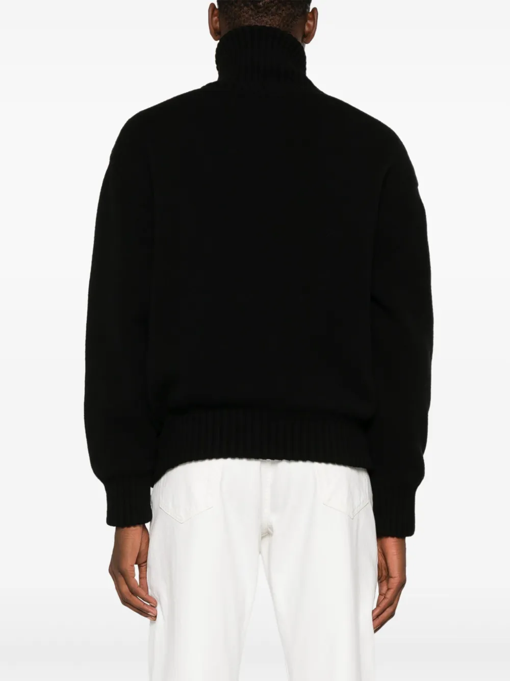 Saint Laurent Wollen bomberjack Zwart