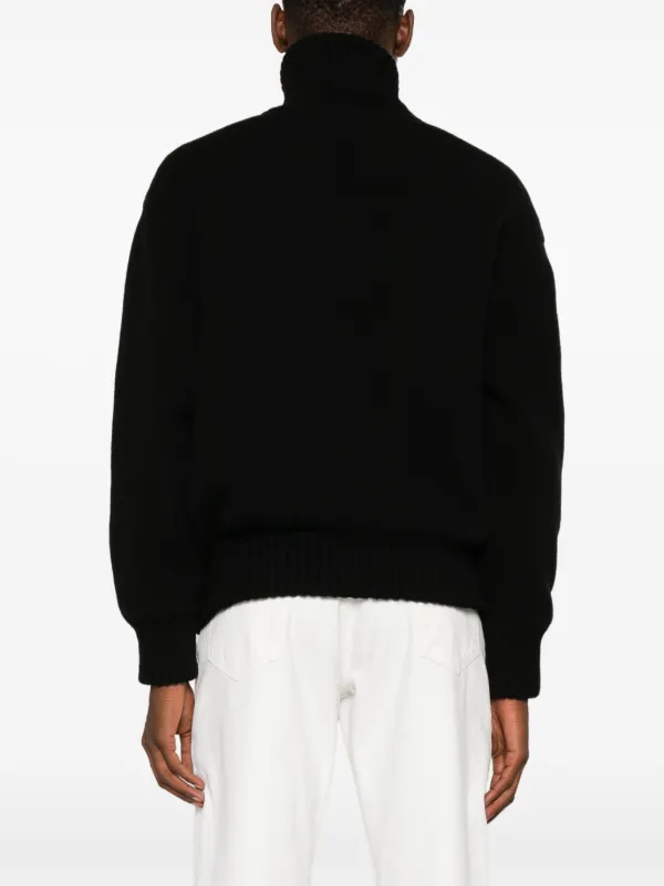 Saint Laurent Wool Bomber Jacket | Black | FARFETCH
