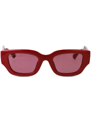 Ambush Eyewear Aチェーン サングラス | レッド | FARFETCH JP