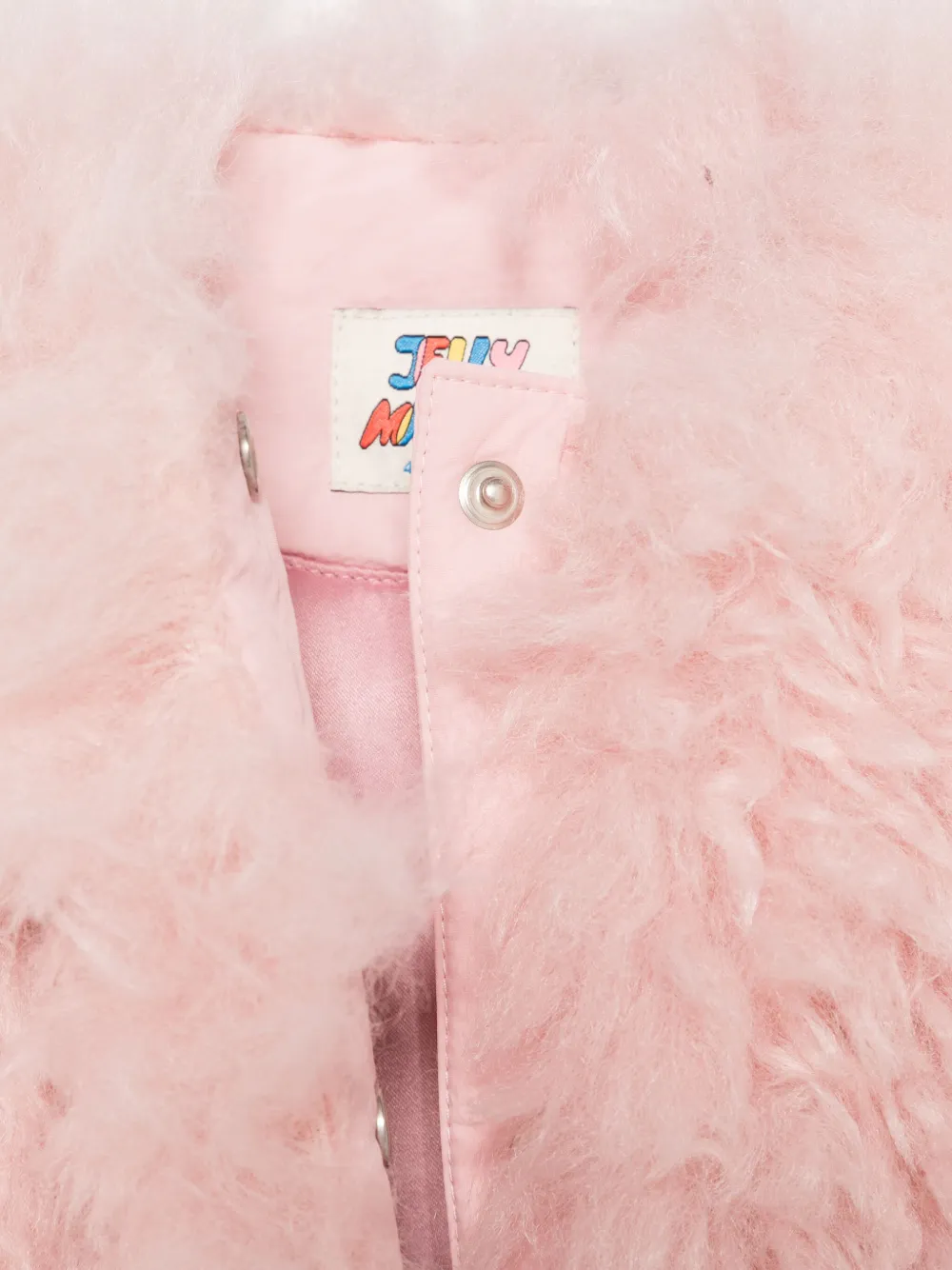 JELLYMALLOW Bodywarmer van imitatiebont Roze