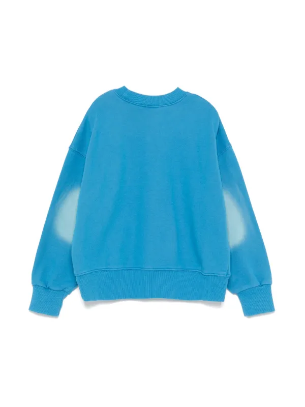 Blue popcorn sweater store