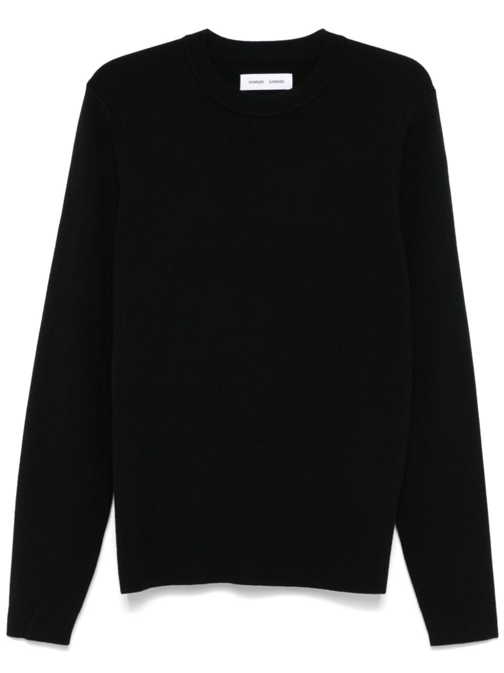 Shop Samsoe & Samsoe Gunan Sweater In Black