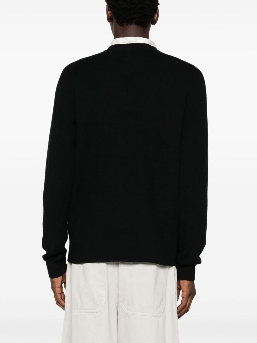 Shop Samsoe & Samsoe Gunan Sweater In Black