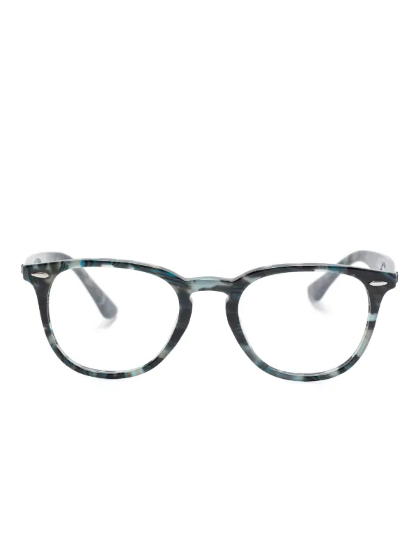Ray-Ban スクエア眼鏡フレーム | ブラック | FARFETCH JP