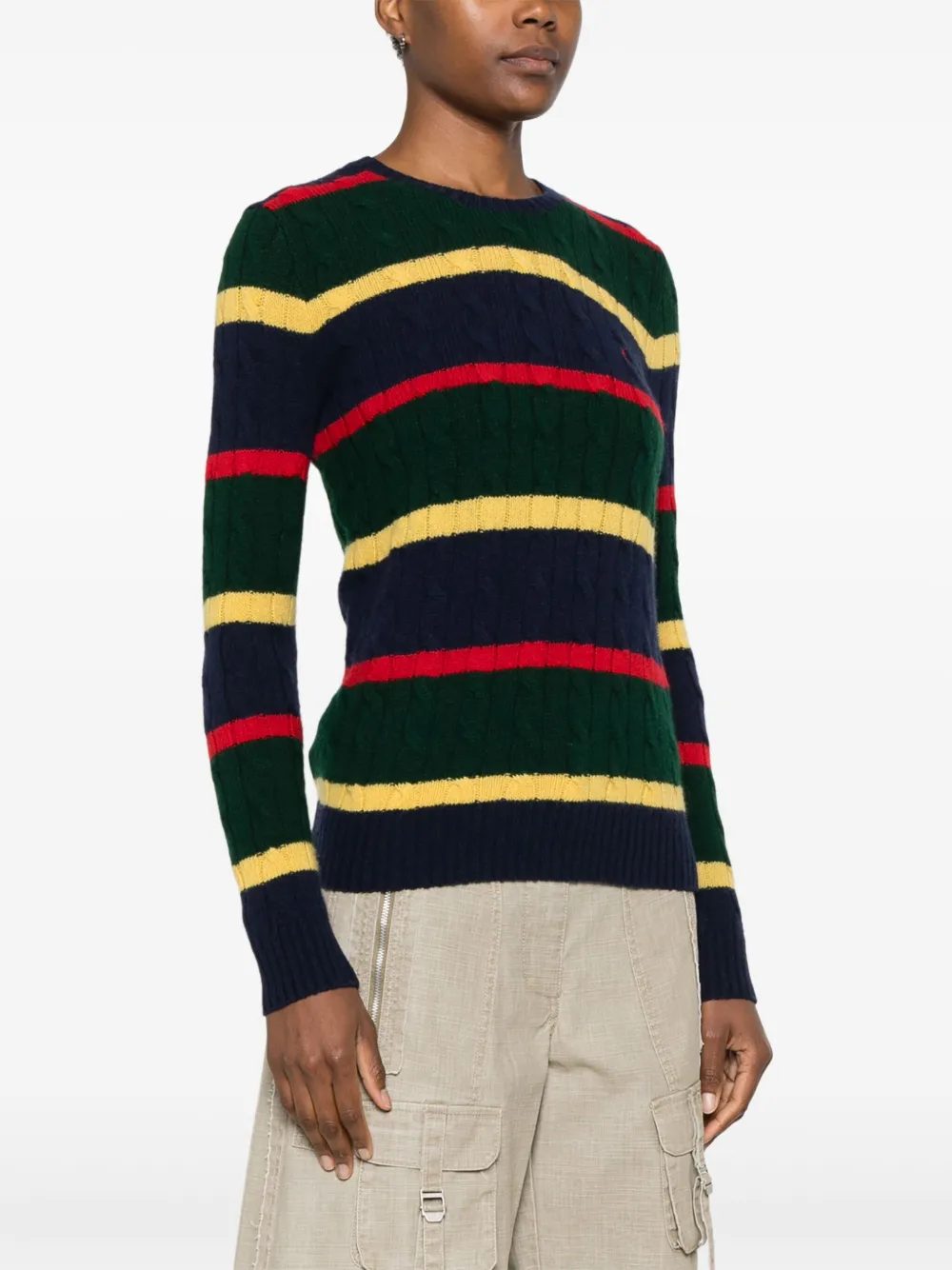 Polo Ralph Lauren Gestreepte trui Groen