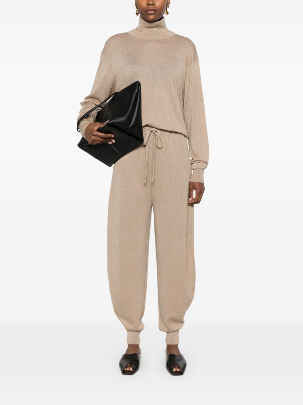 Shop By Malene Birger Tevana Trousers In Brown