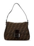 Fendi Pre-Owned 2000-2010 Zucca Canvas Mamma Forever shoulder bag - Brown