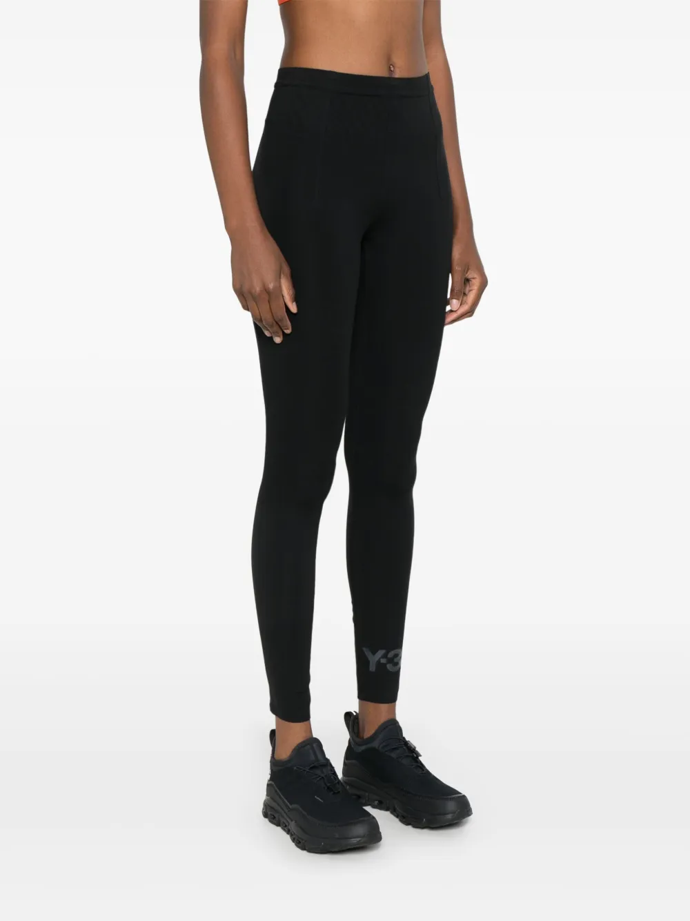 Y-3 W Run Tights legging Zwart