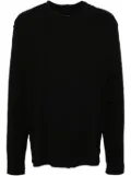 Attachment layered T-shirt - Black