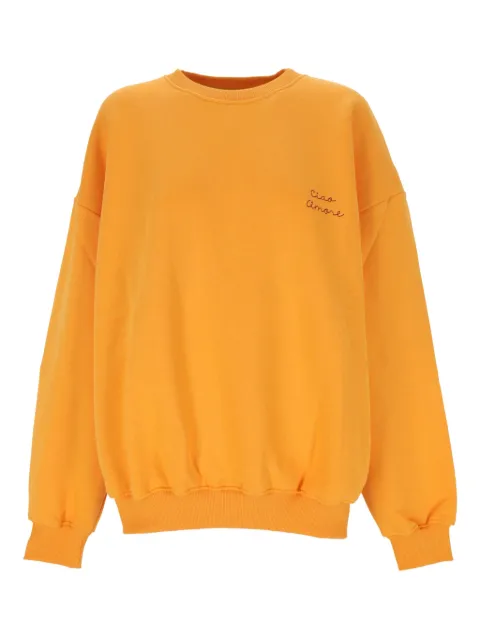 Giada Benincasa Ciao Amore embroidered sweatshirt