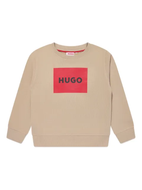 HUGO KIDS logo-print sweatshirt