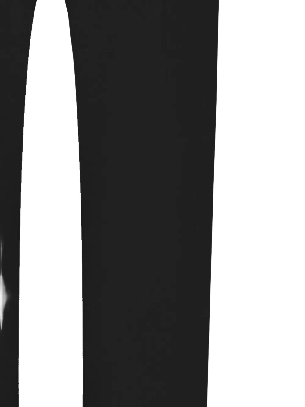 D.Exterior Twill broek met toelopende pijpen Zwart