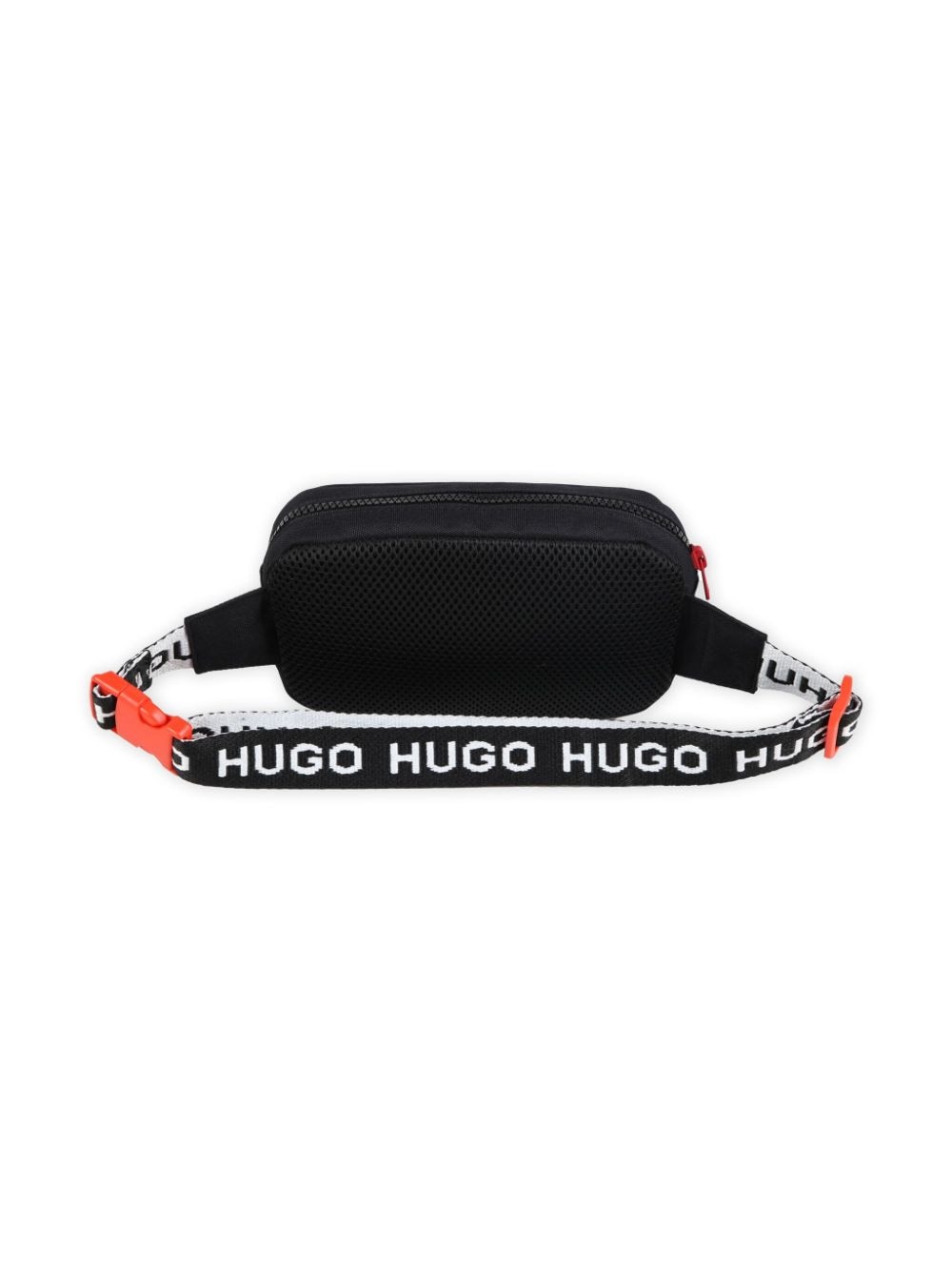 HUGO KIDS logo-printed belt bag - Zwart