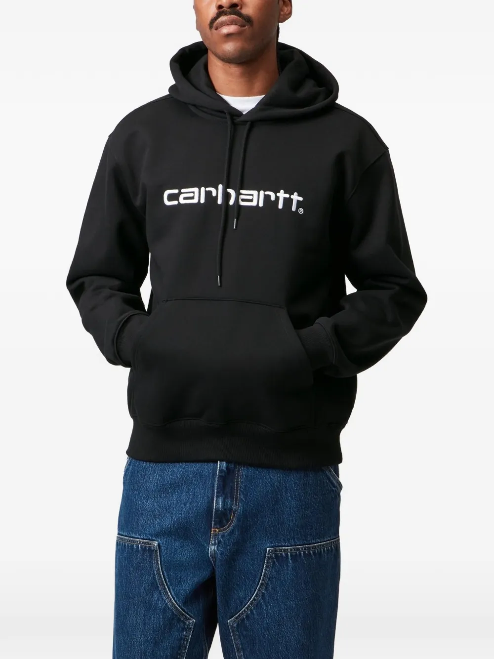 Carhartt WIP Sweater met capuchon Zwart