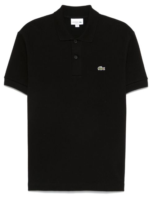 Lacoste logo-patch polo shirt Men