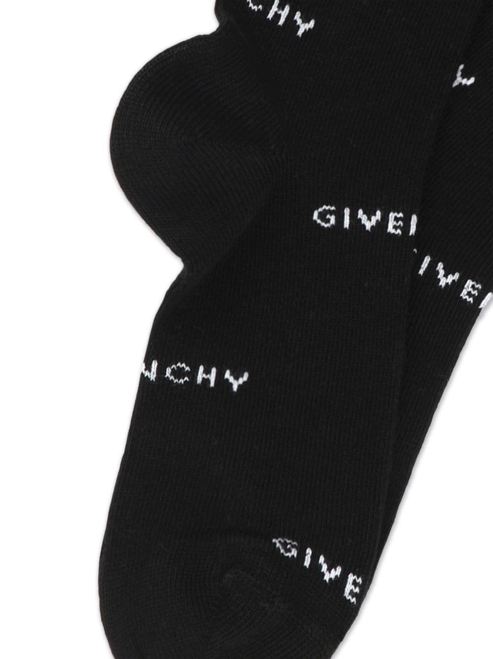 Shop Givenchy Logo-jacquard Socks In Black