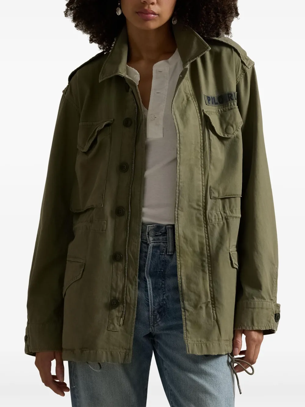 Polo Ralph Lauren Jack met logopatch Groen