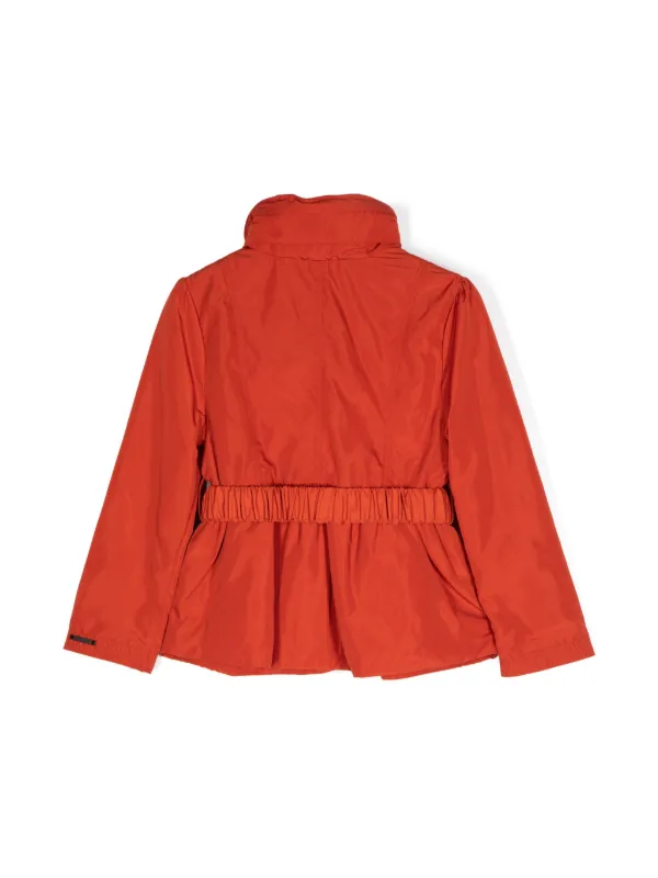 美品 Burberry キッズ コットンジャケット Burberry Kids ボンバージャケット | レッド | FARFETCH JP
