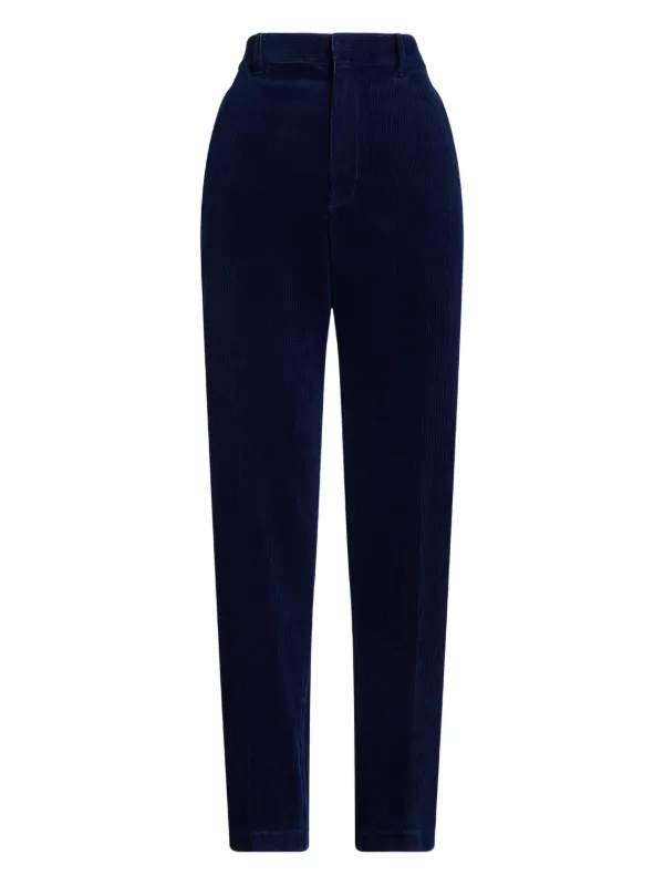 パンツ Ralph Lauren FW24 Corduroy trousers (211940714 002) Polo Ralph Lauren Corduroy Trousers | Blue | FARFETCH CA