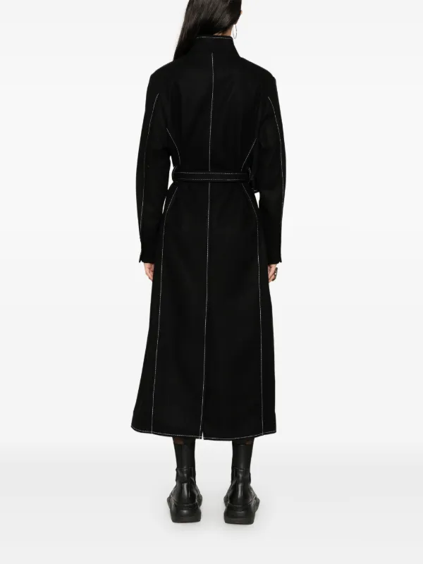 【関税込み】Henrik Vibskov トープ Evening コート Henrik Vibskov Evening コート | ブラック | FARFETCH JP