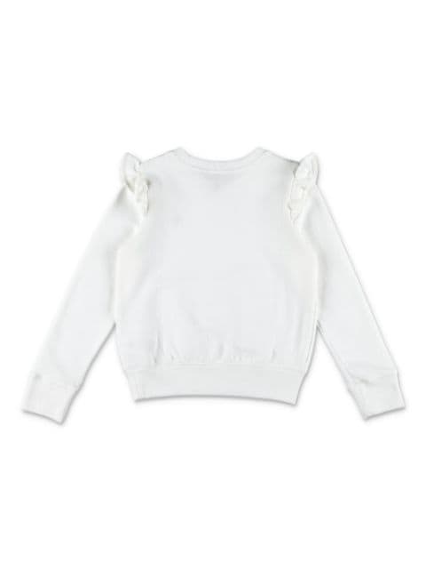 Polo Pony ruffled sweatshirt