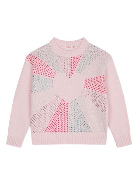 Billieblush rhinestone-embellished sweater 