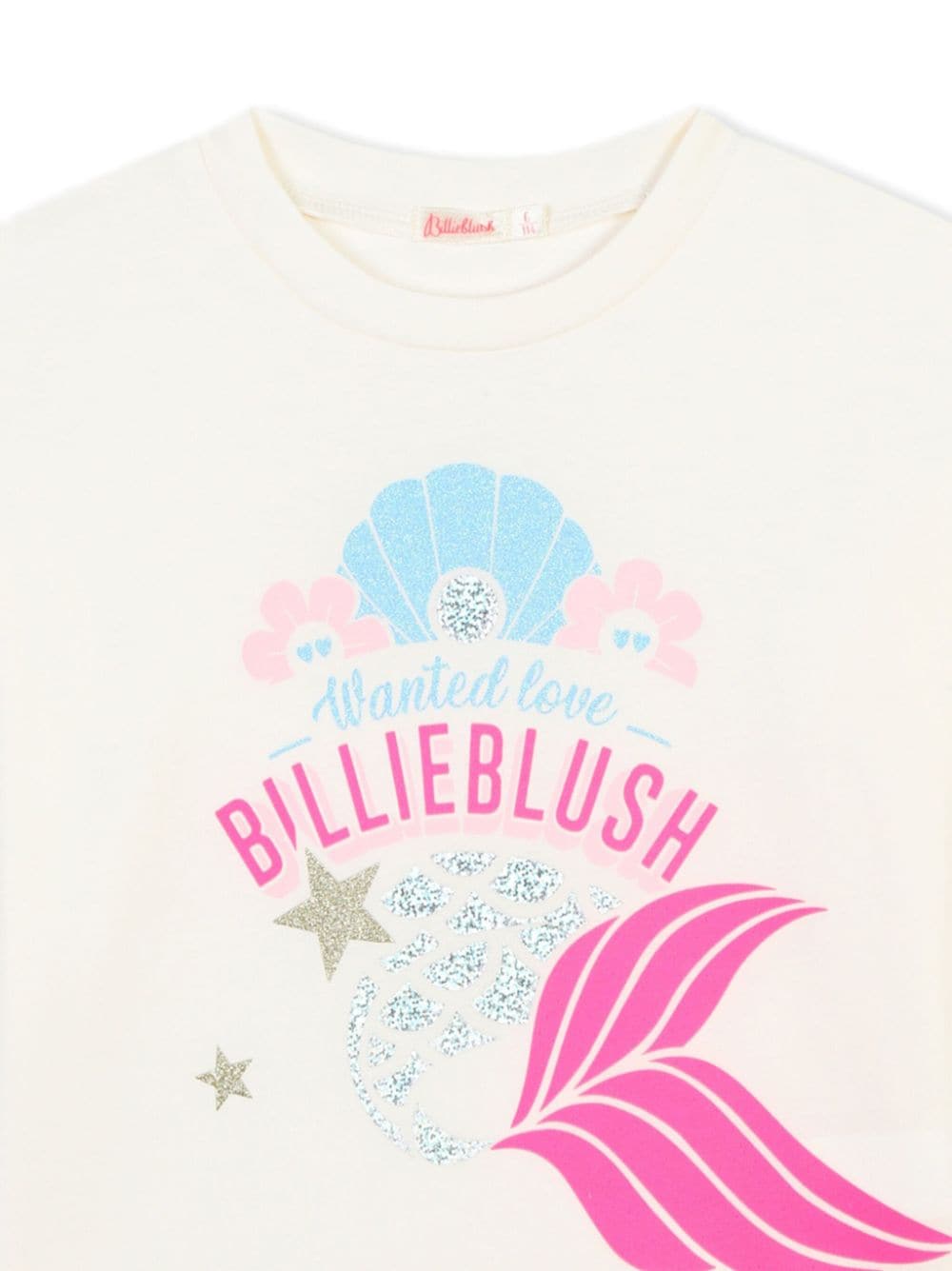 Shop Billieblush Cotton T-shirt In White