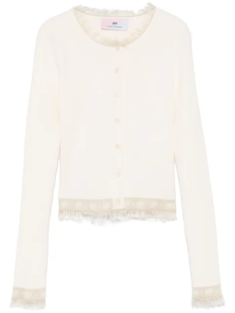 Chiara Ferragni Eyelike-intarsia cardigan
