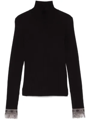 CHIARA FERRAGNI 売れ筋商品|||シアラフェラーニ ニット&セーター アウター レディース Turtlenecks White Chiara Ferragni(キアラフェラーニ) ニット・セーター