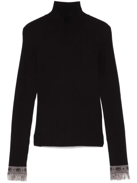 Chiara Ferragni Eyelike-intarsia sweater