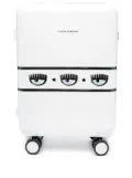 Chiara Ferragni Logomania suitcase - White