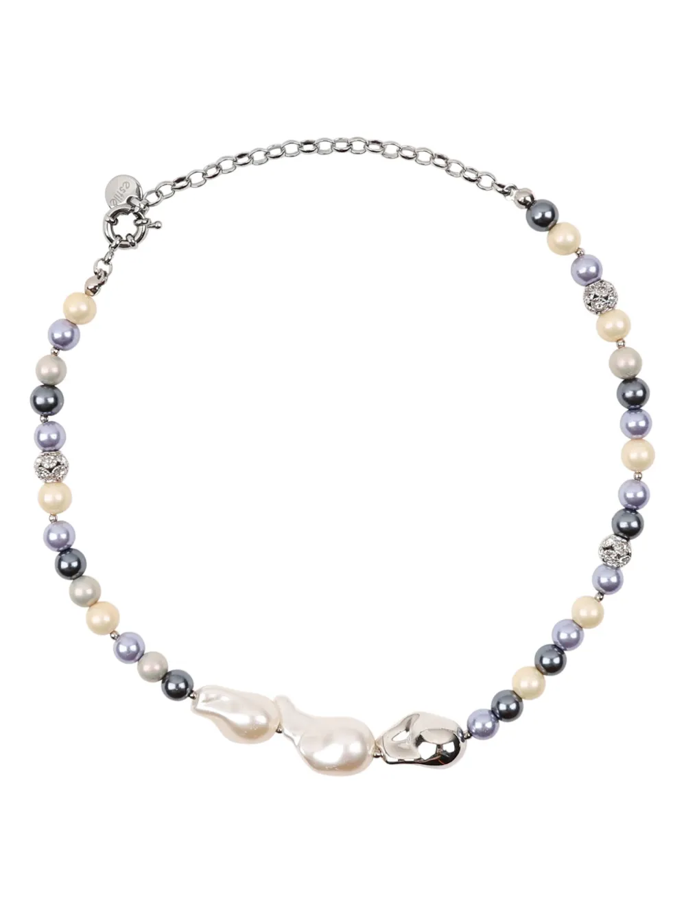 Carmen pearl-embellished necklace