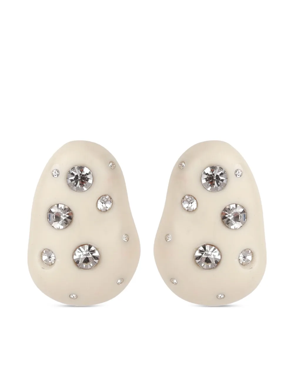 ESTILÉ The Pebble Drop earrings | Neutrals | Image 1