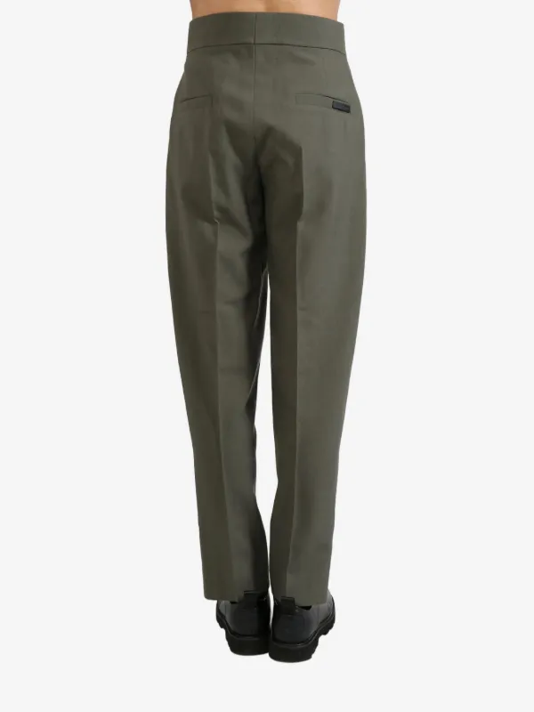 Fear Of God Wool Trousers | Green | FARFETCH GE