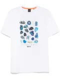 BOSS graphic-print T-shirt - White