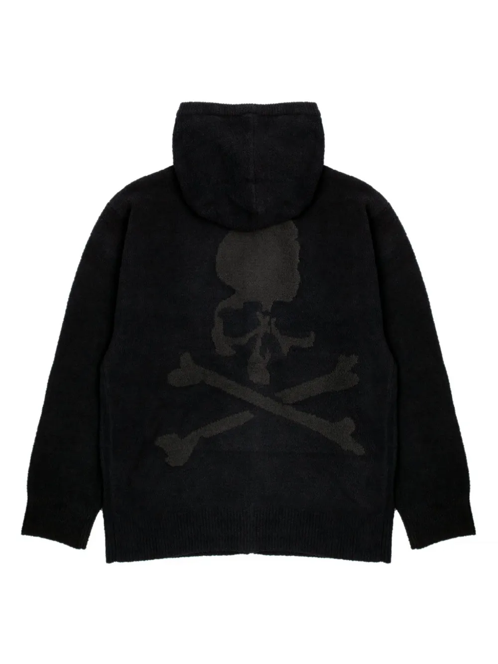 Mastermind World logo-print hooded jacket - Zwart