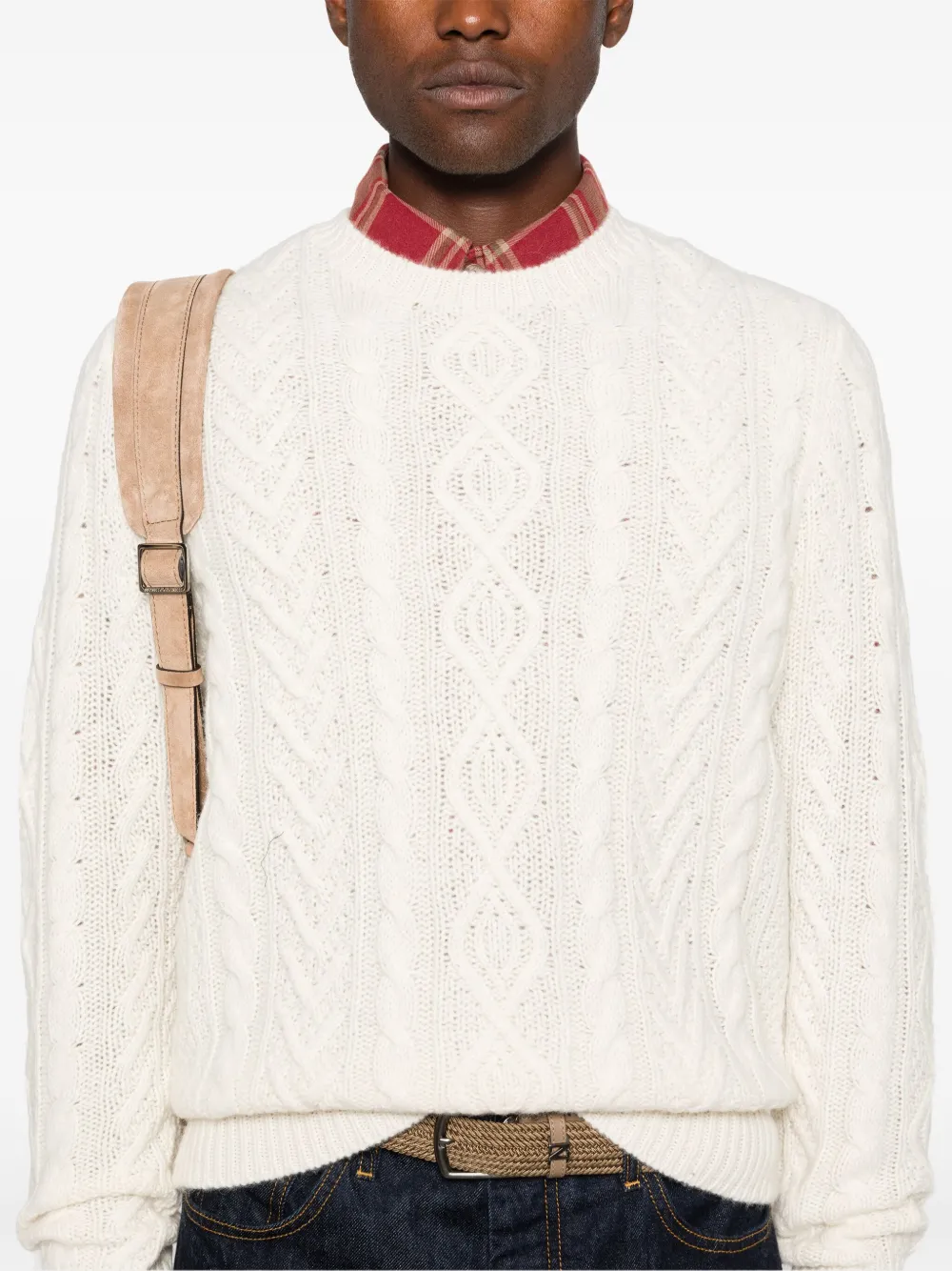 POLO RALPH LAUREN FISHERMAN'S SWEATER