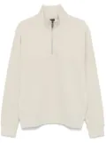 BOSS half-zip sweater - Neutrals