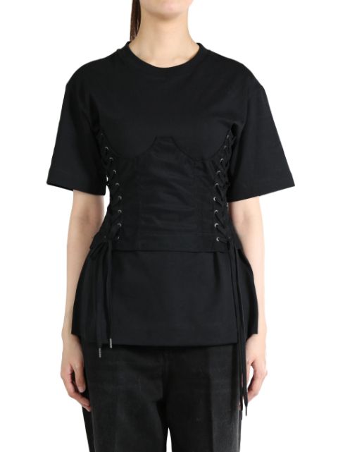 Simone Rocha corset-style T-shirt