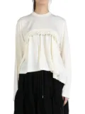 Noir Kei Ninomiya wrinkled t-shirt - Neutrals