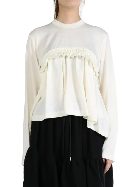 Noir Kei Ninomiya wrinkled t-shirt