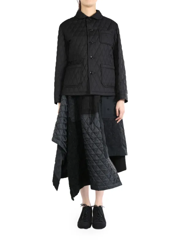 Comme Des Garçons TAO Quilted Jacket | Black | FARFETCH GR