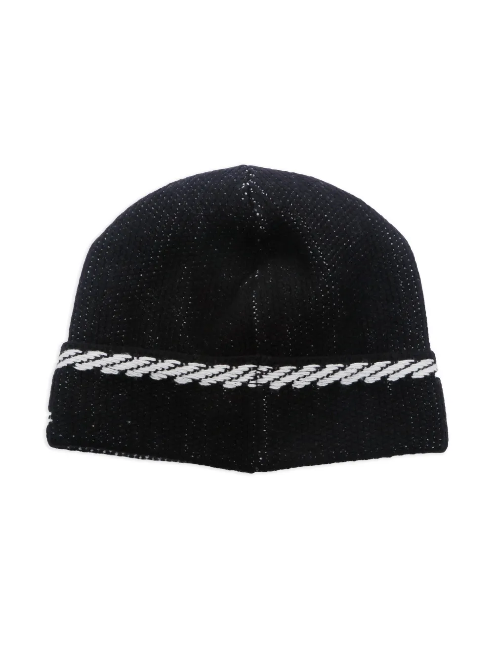 Cheap CHANEL 2000s logo cashmere beanie hat Women